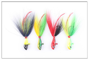 BJL001 venta al por mayor <span class=keywords><strong>de</strong></span> <span class=keywords><strong>Pesca</strong></span>, Señuelos <span class=keywords><strong>de</strong></span> <span class=keywords><strong>Pesca</strong></span> bucktail jig - Product Image 5