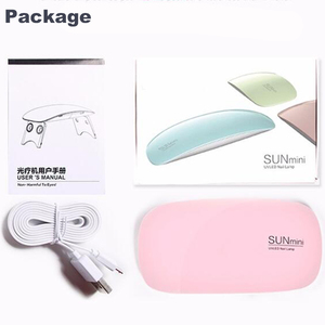 Lámpara de Uñas <span class=keywords><strong>UVLED</strong></span> Mini Sun de 12w con Diseño de Ratón - Product Image 6