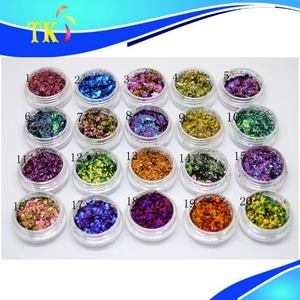Camaleón mágico de cristal con pigmentos que cambian de color, escamas de camaleón para nail art, gran popular, venta al por mayor - Product Image 4