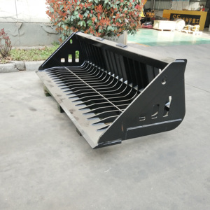 Bán Hot Chất Lượng 78 ''Skid Chỉ Đạo Máy Bốc Hàng Skeleton Xô Đá Xô - Product Image 2