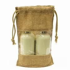 Bán buôn số lượng lớn tùy chỉnh khuyến mại hai giai điệu nhỏ đay cưới Tote Túi Quà Tặng - Product Image 3