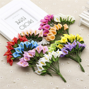 Mini Schiuma Calla Fiore Scrapbooking Decorazione Scatola di Fabbricazione Della Carta Inviti di Nozze - Product Image 3