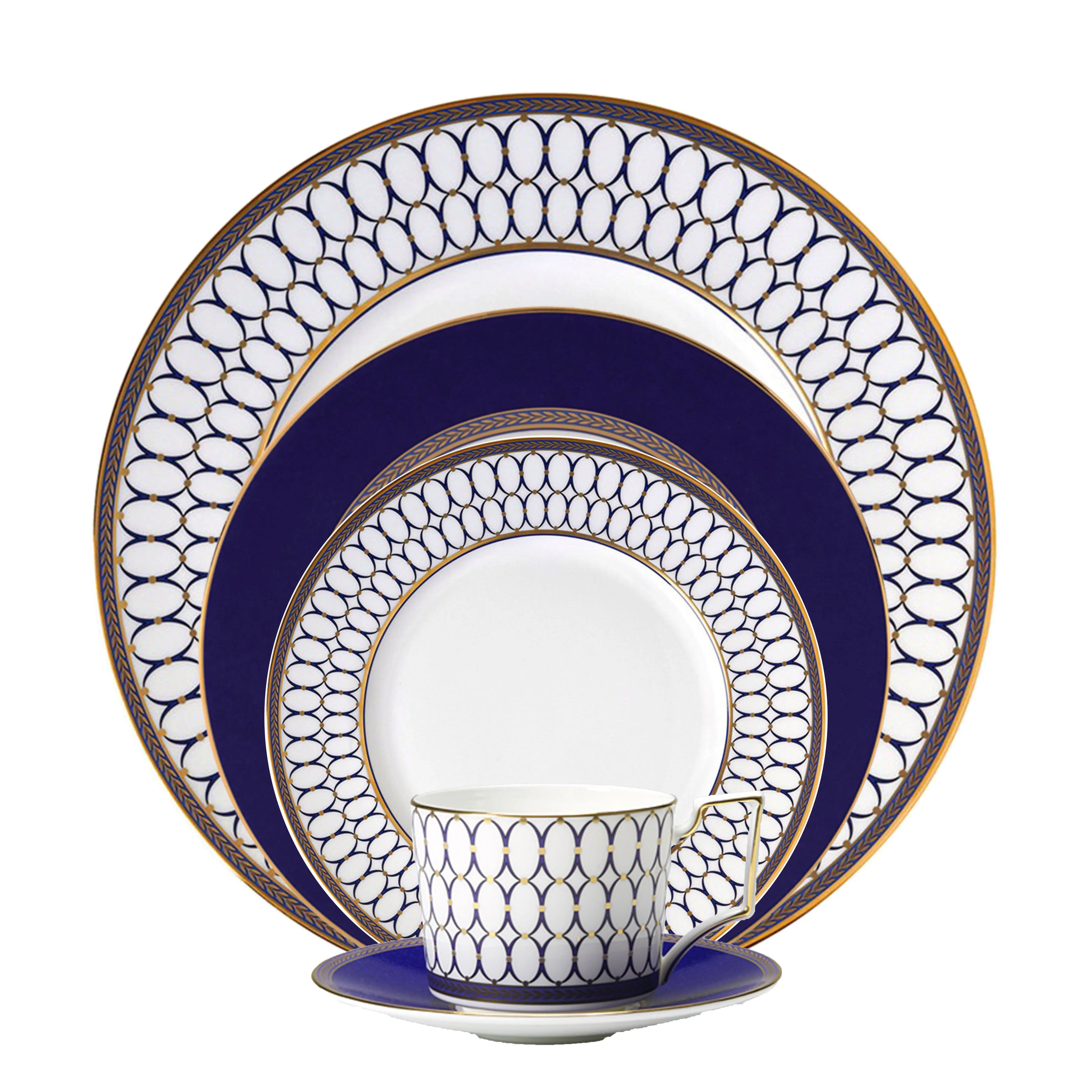 JY 2018 Fine porcelain tableware dinner sets