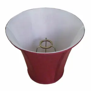 Beleuchtung Teile Rot Stoff Lampenschirm Wand Lampe Shades für Home Beleuchtung Dekoration