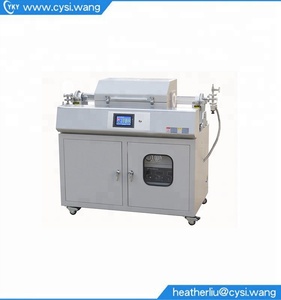 Laboratorium <span class=keywords><strong>plasma</strong></span> ditingkatkan kimia deposisi uap (pecvd) tungku tabung mesin sistem pecvd mesin tungku - Product Image 3