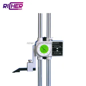 Doppelsäulen-Edelstahl 0-300mm Zifferblatt-Höhenmesser