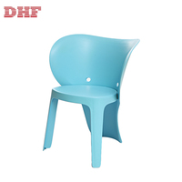 Chaises pour enfants en plastique design confortables et modernes DHF, chaise pour enfant pour fête