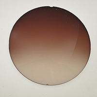 Lunettes de soleil NON polarisées, lentilles de 75mm et 80mm, 1.49 couleurs assorties, CR39, NON coupé, UV400