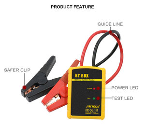 Autool BTBOX 12v سيارة الرقمية اختبار تهمة السيارات تشخيص الرقمية Bluetooths اللاسلكية مُحلل بطارية للهاتف المحمول - Product Image 2