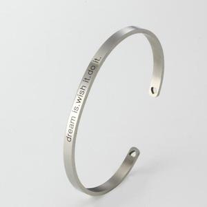 Ispirazione Braccialetto, sogno che avrei voluto che <span class=keywords><strong>farlo</strong></span> Braccialetto, Braccialetto di Amicizia - Product Image 2