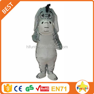 Funtoys CE Burro <span class=keywords><strong>Eeyore</strong></span> Asino Del <span class=keywords><strong>Costume</strong></span> Della Mascotte Per Adulti - Product Image 1