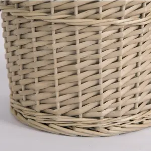 A Wicker Basket China Suppliers Cheap Storage Rattan Wicker Willow Laundry Basket With Lid