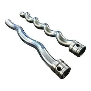 Mejor Precio, Netzsch seepex allweiler pcm, pieza de repuesto de bomba de tornillo único de cavidad progresiva mono, rotor inoxidable 304/316L