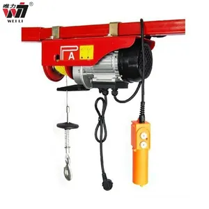 Electric Hoist 200kg 1000kg 1200kg 400kg 800 Kg 500kg 125kg 300kg 200kg Small Mini Wire Rope Electric Lift Hoist Price