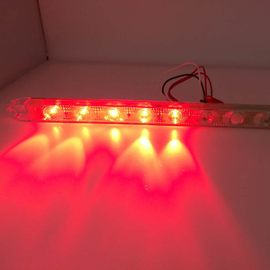 12v 24v 10-30V haute qualité Piranha LED rouge ambre 17 pouces camion remorque arrêt feu arrière barre frein tourner bande lampe universelle - Product Image 5