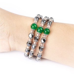 Estiramiento elástico reemplazo pulsera para iwatch reloj, natural piedra Ágata pulsera para <span class=keywords><strong>Apple</strong></span> Watch correas mujeres - Product Image 5
