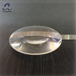 Durchmesser 120mm optische glas K9 doppel konvexen objektiv für optische instrument, vergrößerungs lampe