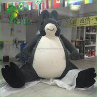Peluche géant gonflable noir, nouveau Type, personnalisé, écureuil en peluche, Design spécial, pour la vente, livraison gratuite