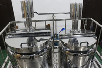 Mélangeur à vide pour dentifrice et émulsion, prix d'usine, pour crèmes cosmétiques, machine de mélange liquide cosmétique à cisaillement élevé, homogénéisateur