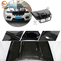 Oferta Especial: Nuevo Kit de Carrocería de Fibra de Carbono para Capó de Motor E70 E71 X5 X6, Negro, Superligero, con Tornillos, Acabado Brillante