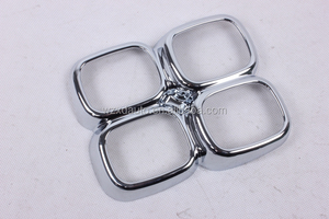 2 PZ ABS Cromato Anteriore Nebbia Copertura Della Lampada-A per KX5 <span class=keywords><strong>Sportage</strong></span> <span class=keywords><strong>Accessori</strong></span> 2016 2017 - Product Image 4