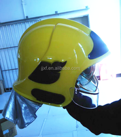 Nouveau casque de sécurité incendie pas cher Casque de pompier Gallet F1 avec lampe de poche en vente