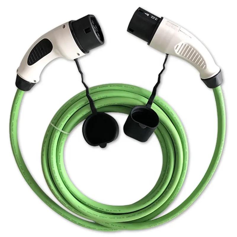 12 month warranty 22kw type 2 to type 2 electric car charger iec 62196-2 ev plug charging cable