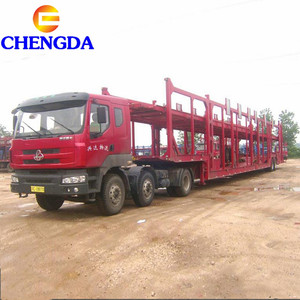 Camion semi-<span class=keywords><strong>remorque</strong></span> porte-voitures 8-12 places, prix d'usine en Chine - Product Image 5