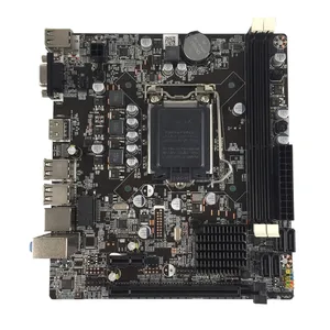 wholesale price mainboard new original ATX h61 ddr3 ram socket custom motherboard 1155 h61 motherboard