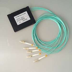 1x4 <strong>fiber</strong> coupler multi  ftth lc upc mode om3 <strong>10g</strong> <strong>fiber</strong> <strong>optical</strong> <strong>splitter</strong> 850nm coupler for ftth fttb fttx and - Product Image 4
