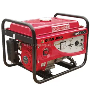 QJ marca 1.3GF-3 generador de gasolina 5.5hp en ChongQing