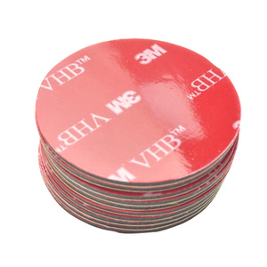 Cinta de <span class=keywords><strong>3M</strong></span> V HB 5952 de alta resistencia, troquelado redondo, doble adhesivo de espuma acrílica, negro, bueno <span class=keywords><strong>para</strong></span> soporte de videocámara DVR <span class=keywords><strong>para</strong></span> coche - Product Image 2
