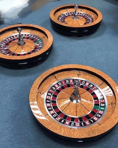 Ruedas de madera maciza para <span class=keywords><strong>ruleta</strong></span> Baccarat Texas Poker Blackjack de 32 pulgadas al por mayor - Product Image 3