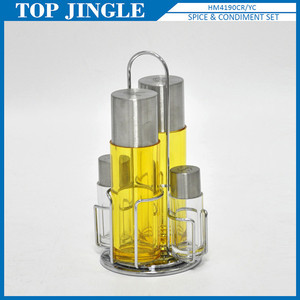 Support de pot de sauce en forme de croix de conception de base rotative unique - Product Image 5