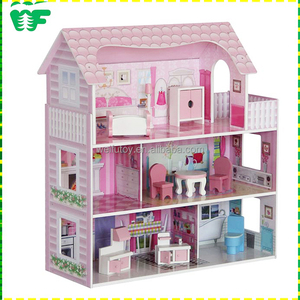 Coloré <span class=keywords><strong>en</strong></span> bois vente chaude haute qualité moderne confort dans maison de poupée - Product Image 1
