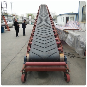Çin tedarik besleme kauçuk bant konveyör ile hazne - Product Image 3