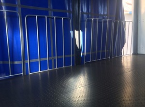 Porte arrière encastrée en fibre de verre, 2020, carrosserie de camion sèche, profil en Aluminium - Product Image 5