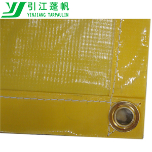 Bâche de drainage - Bâche de protection contre les fuites de <span class=keywords><strong>plafond</strong></span> et de toit - Bâche de protection contre les gouttes - Robuste - Jaune - Product Image 4