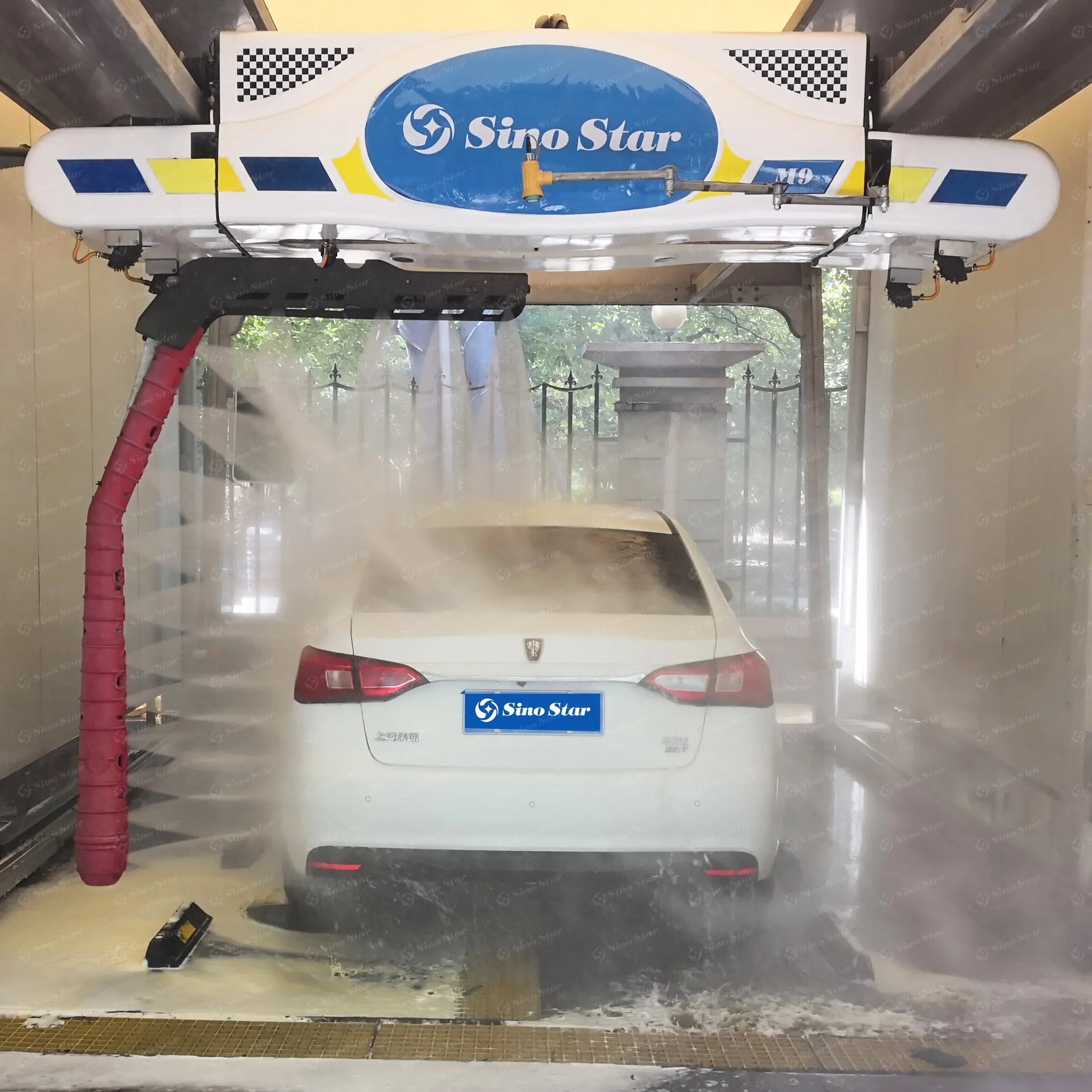 SINO — lavage de voiture sans contact, lavage automatique de véhicule, évier, automatique, étoile M9