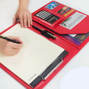 Bureau En Cuir dossier de réunion <span class=keywords><strong>tablette</strong></span> d'<span class=keywords><strong>écriture</strong></span> - Product Image 3