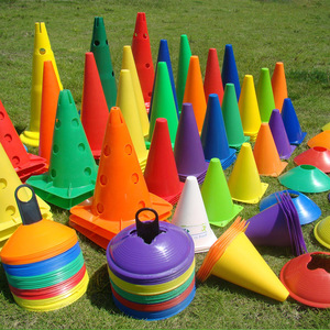 Coni da allenamento in plastica di alta qualità per <span class=keywords><strong>calcio</strong></span>, segnalatori sportivi, coni per allenamento di agilità e traffico - Product Image 2