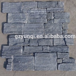 Hot bán phổ biến bên ngoài tường gạch thiết kế màu đen đá vôi đá tự nhiên tường gạch Panels và góc - Product Image 2