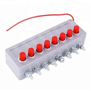 Klaxon de <span class=keywords><strong>voiture</strong></span> à mélodie d'<span class=keywords><strong>air</strong></span> libre 12V/24V avec boîtier de commutation à 8 boutons adapté aux camions, camions et bateaux - Product Image 6