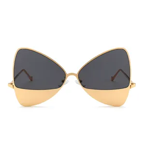 23133 Superhot gafas 2018 moda mujer gafas de sol de gran tamaño mariposa gafas de sol de las mujeres