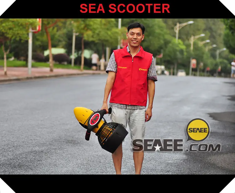 Jet 물 스쿠터 Under 물 Scuba Sea Scooter-300 W 와 6 km/h Speed Scuba Scooter