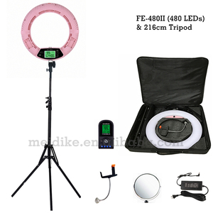 High Class Factory Price Yidoblo FE480II Led Ring <strong>Light</strong> 96W with Tripod Selfie <strong>Make</strong> <strong>up</strong> Photo Studio Video <strong>Light</strong> - Product Image 6