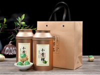 Teh Pu'er Jeruk Kemasan Kaleng Khusus dengan Kulit Jeruk