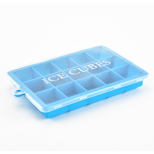 Molde <span class=keywords><strong>de</strong></span> <span class=keywords><strong>hielo</strong></span> <span class=keywords><strong>de</strong></span> silicona con tapa - Product Image 1