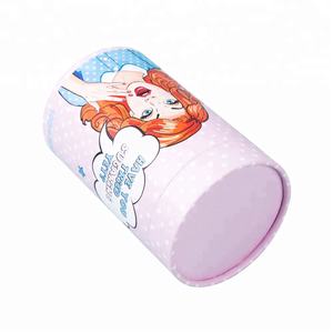 น่ารักสี<span class=keywords><strong>ช</strong></span>มพูโลโก้ที่กำหนดเองกระดาษแข็งกล่องกระดาษหลอดสำหรับศิลปะและงานฝีมือบรรจุภัณฑ์,หลอดกล่องกระดาษ - Product Image 4