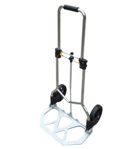 घरेलू हैंड पुल फोल्डिंग पोर्टेबल सामान ट्रक शॉपिंग हैंड कार्ट डिलीवरी फोल्डेबल हैंड ट्रॉली - Product Image 4